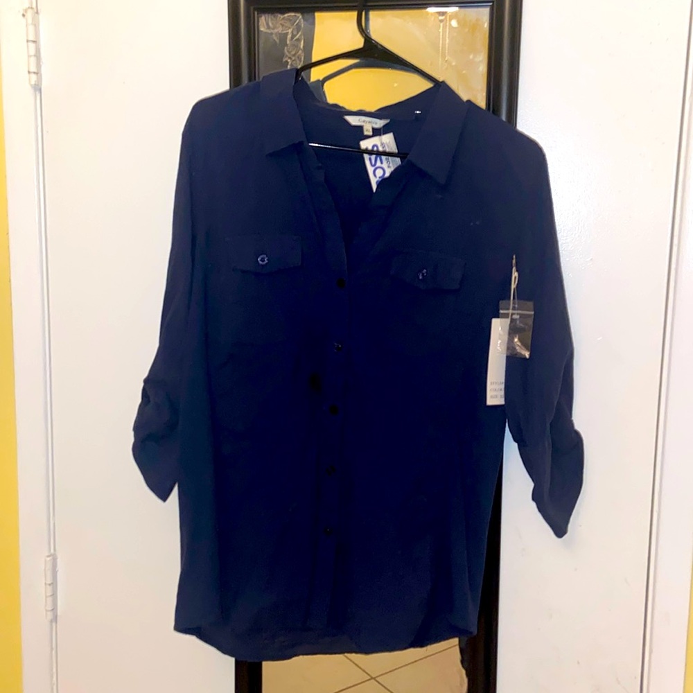 Blue Button Down Shirt